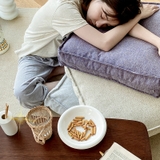 Gối đệm ngồi bệt, tựa lưng hình vuông