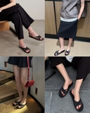 Dép The R*o*w Sara Slide Sandals