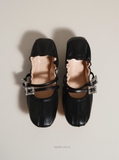 Giày Ro/ger Vi/vi/er Mini Strap Ballerinas