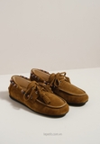 Giày M/iu M/iu Suede Tassel Loafers