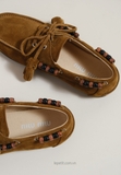 Giày M/iu M/iu Suede Tassel Loafers