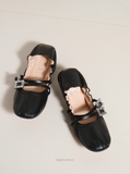 Giày Ro/ger Vi/vi/er Mini Strap Ballerinas