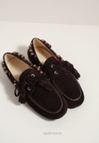 Giày M/iu M/iu Suede Tassel Loafers