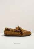 Giày M/iu M/iu Suede Tassel Loafers