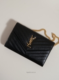 [ORDER 2 - 3 TUẦN] Túi S/aint Lau/rent Classic Cassandre Chain Wallet