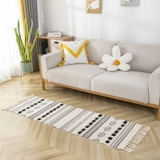Thảm trải sàn tua rua trang trí phong cách Bắc Âu 60x90 / 60x180 cm