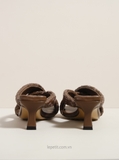 Giày BV Riva Intrecciato Mules 5 cm