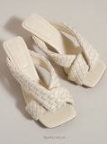 Giày BV Riva Intrecciato Mules 5 cm
