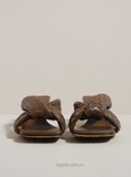 Giày BV Riva Intrecciato Mules 5 cm