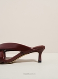 Giày BV Riva Kitten Heel Mules 5 cm
