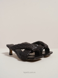Giày BV Riva Intrecciato Mules 5 cm