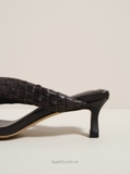 Giày BV Riva Intrecciato Mules 5 cm