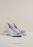 [ORDER 2 - 3 TUẦN] Giày Jim/my Ch/oo Alia Crystal Covered Pumps