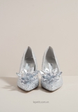 [ORDER 2 - 3 TUẦN] Giày Jim/my Ch/oo Alia Crystal Covered Pumps