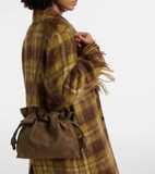 Túi LW Medium Flamenco Clutch - Grained Nubuck