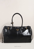 Túi P/ra/da Bonnie Large Leather Handbag