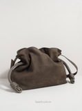 Túi LW Medium Flamenco Clutch - Grained Nubuck