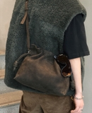 Túi LW Medium Flamenco Clutch - Grained Nubuck