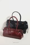 Túi P/ra/da Bonnie Medium Leather Handbag