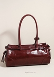 Túi P/ra/da Bonnie Medium Leather Handbag