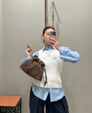 Túi LW Medium Flamenco Clutch - Grained Nubuck