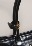 Túi P/ra/da Bonnie Large Leather Handbag