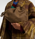 Túi LW Medium Flamenco Clutch - Grained Nubuck