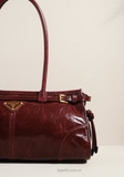 Túi P/ra/da Bonnie Medium Leather Handbag