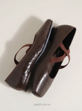 Giày The R*o*w Cross Strap Ballet Flats