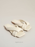 [ORDER 2 - 3 TUẦN] Dép BV Riva Intrecciato Mule Flats