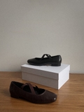 Giày The R*o*w Cross Strap Ballet Flats