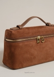 Túi LR Piana Extra Pocket L19 - da bê nubuck