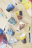 Ly sứ tranh vẽ Vincent van Gogh - HO681