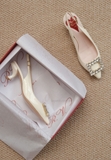 Giày Ro/ger Vi/vi/er Virgule Slingback Pumps