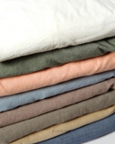 Drap giường cotton wash 1m5/1m6 x 2m