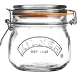 Hũ thủy tinh Kilner Clip Top Jar tròn nắp cài 0.5/1/1.5/2/3 lít