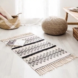 Thảm trải sàn tua rua trang trí phong cách Bắc Âu 60x90 / 60x180 cm