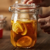 Hũ thủy tinh Kilner Clip Top Jar tròn nắp cài 0.5/1/1.5/2/3 lít