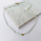 Vòng cổ cẩm thạch type A đốt trúc