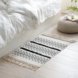 Thảm trải sàn tua rua trang trí phong cách Bắc Âu 60x90 / 60x180 cm