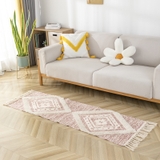 Thảm trải sàn tua rua trang trí phong cách Bắc Âu 60x90 / 60x180 cm