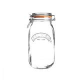 Hũ thủy tinh Kilner Clip Top Jar tròn nắp cài 0.5/1/1.5/2/3 lít