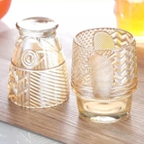 Bộ 4 ly thuỷ tinh hình cá chép Koi - HO2433
