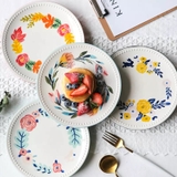 Chén & dĩa sứ hoa bốn mùa