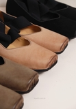 Giày Uma Wang Square-toe Ballerina 2.5cm