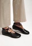 Giày J*il San*der Ring Ballerina Flats