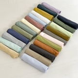 Drap giường cotton màu trơn 1m6 x 2m - HO2477