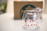 Bộ 2 ly thủy tinh Starbucks Bearista Christmas