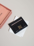 [ORDER 2 - 3 TUẦN] Ví M/iu M/iu Matelassé Card Holder