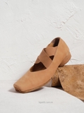 Giày Uma Wang Square-toe Ballerina - bản đặc biệt